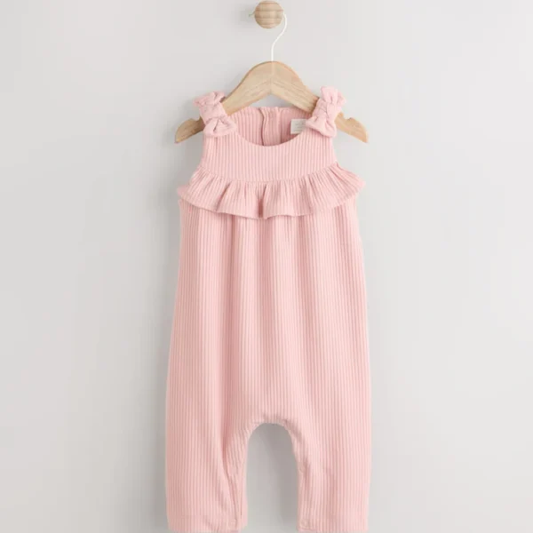 Pink Baby Long Leg Romper